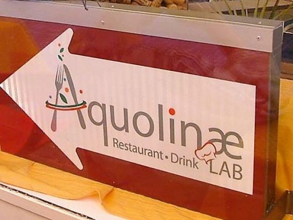 Old projects - Aquolinae Restaurant Drink & Lab