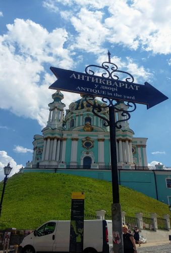 Andriyivski Uzviz- Kiev - tra sacralità magia e fiaba