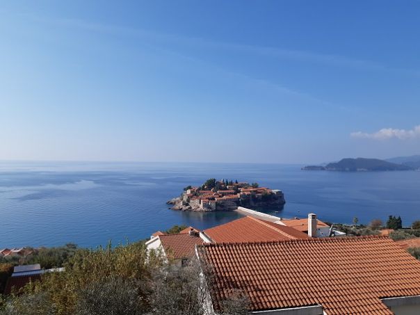 Le spiaggie di Budva e l'isola di S. Stefano -Montenegro