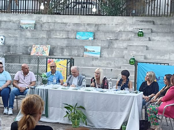Serradifalco - Serata d' arte, cultura e pace con Mariella Buono 