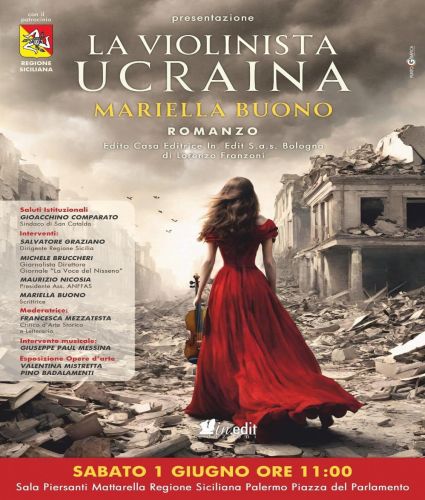 Sabato 1 giugno a Palermo l' Ucraina di Mariella Buono