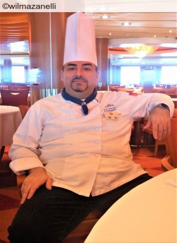 Simone Ingrosso Chef Executive su una nave da crociera