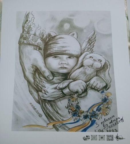 La dolcezza dell'infanzia - Trittico - Rebrov Volodymyr