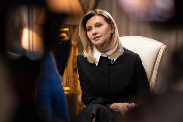 Olena Zelenska parla dei massicci blackout in Ucraina