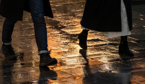 Una delle strade più lunghe d'Europa a Zaporizhia 